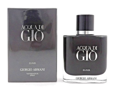 ACQUA DI GIO ELIXIR by Giorgio Armani | Men's 3.4 Oz.Parfum Spray | NEW & SEALED