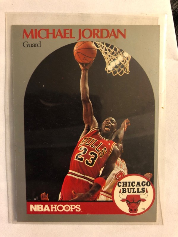 1990-91 NBA Hoops - Michael Jordan #65