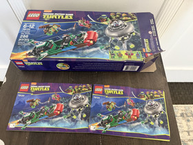 LEGO Teenage Mutant Ninja Turtles: T-Rawket Sky Strike (79120) - Incomplete