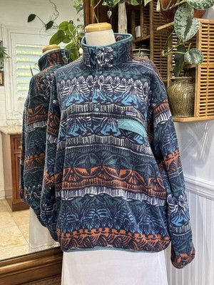 Patagonia Mens XL Synchilla Fleece Pullover Snap T Fleece