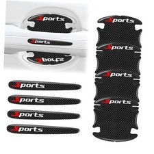 Car Door Handle Protector, 8 Pcs Door Protectors for Vehicles, Black, Door
