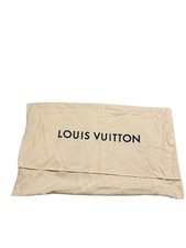 Authentic Louis Vuitton Dust Cover Bag Beige Envelope Type For Womens 22x13