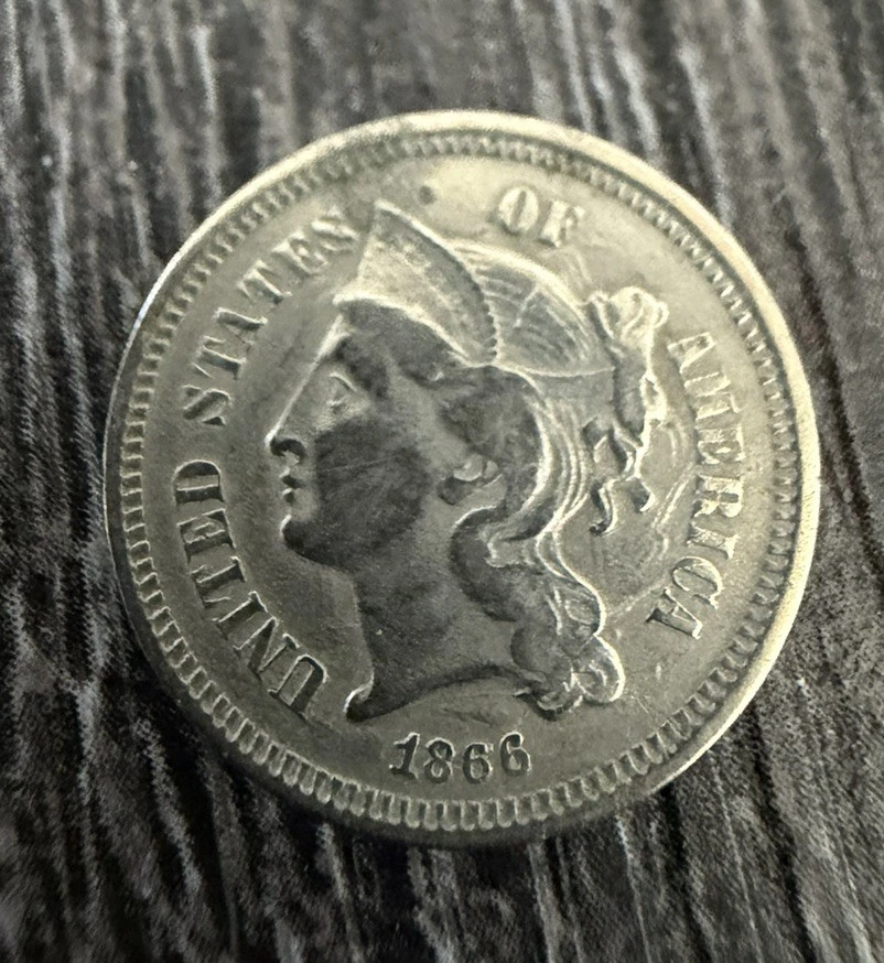 25+ US Three Cent Nickels 1866 for sale | Updated Oct 2026