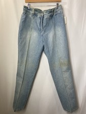 Pantalones de mezclilla de pierna ancha Focus 2000 vintage nuevos con etiquetas para mujer talla 18 Y2K Streetwear emo