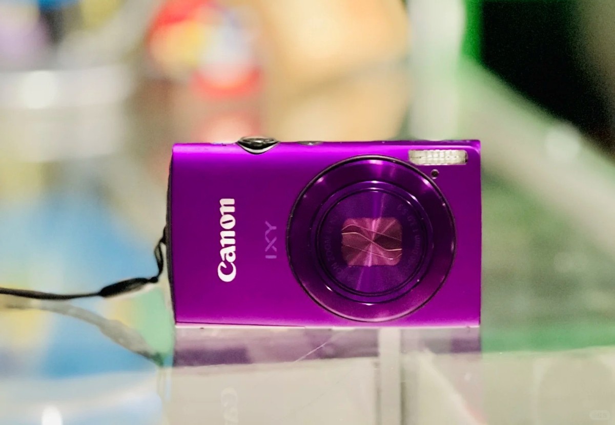 Near MINT ]Canon IXY 600F PowerShot ELPH 310 Purple Digital 12.1MP
