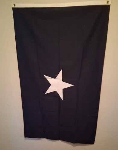 Bonnie Blue Confederate Flag  100% cotton 2 sided 3' x 5' GAR, UCV