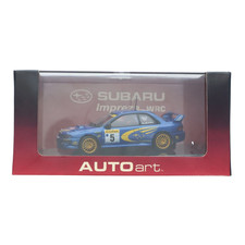 AUTOart 1/43 Subaru Impreza WRC 1999 #5 Blue Yellow 69991 Diecast