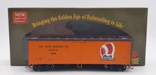 Roundhouse 85410 HO Scale Rath Packing RTR 40' Wood Reefer #568 LN/Box