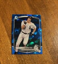 Kyle Teel 2025 Bowman Chrome Prospect Sapphire BCP-118 White Red Sox Cavaliers
