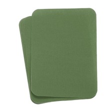 6 Pcs Iron on Patches 4"x3" Patches for Clothes, Jeans, Bags Army Green