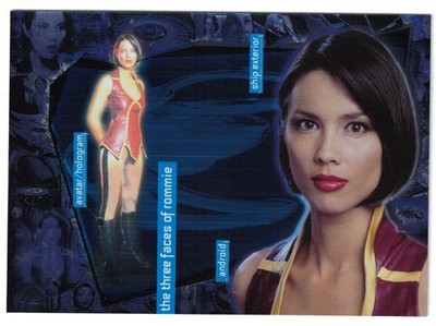Andromeda R1, The Three Faces Of Rommie' Foil Chase Trading Card Inkworks 2001