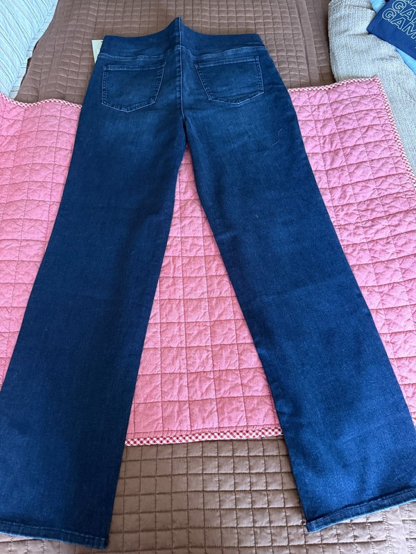 NYDJ Sculpt Her Denim Pull-On Straight Jeans - Marvelous  - NEW w/Tags