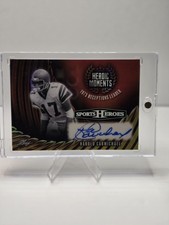 2026 Leaf Heroic Moments Harold Carmichael Autograph 3/6