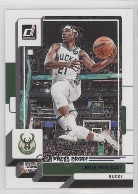 2022-23 Panini Donruss Purple Press Proof 120/199 Jrue Holiday #55 11ye