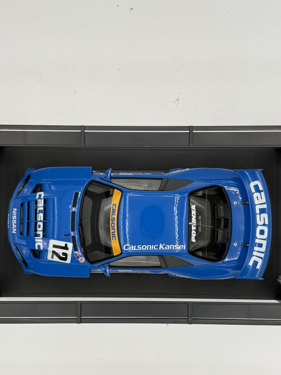 Autoart 1/18 Nissan Calsonic JGTC 2002 Blue Diecast Model | eBay