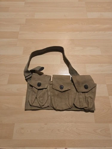 VTG WW1 U.S. Army 1918 P.B. & CO. Bandoleer Ammo Belt Military Field Gear 8-18