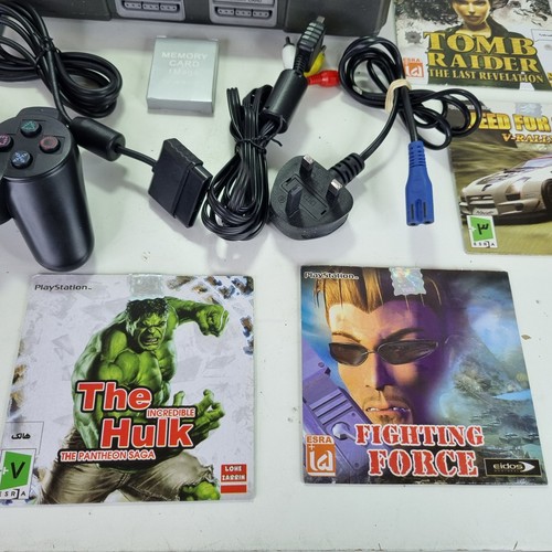 Sony PS1 Console With 20 GAMES 1 Controllers all Cables - READ DESCRIPTION- - Picture 3 of 23
