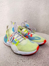 Nike Air Huarache Edge TXT Boys Sneakers 5.5Youth Blue Lace Up Active Shoes