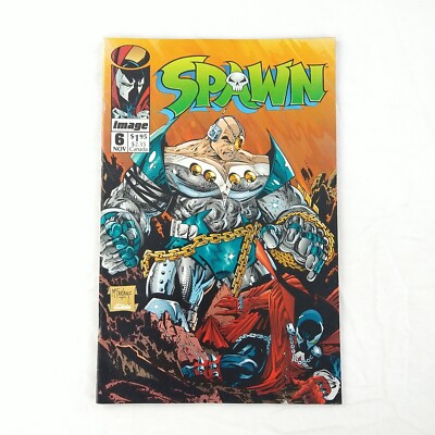 Spawn #6 1st Print Todd McFarlane Cover (1992 Image Comics)