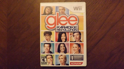 Jeu Glee Karaoke Revolution Pour Wii / WiiU - Très Bon état Complet