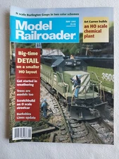 Model Railroader Magazine Super N Scale Layout May 1995