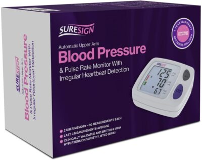 SURESIGN Vollautomatisches Digitales Blutdruck BP & Pulsmesser Oberarm