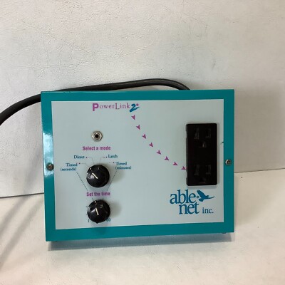 AbleNet Inc PowerLink 2 Switch Controller UNTESTED AS-IS FOR PARTS OR REPAIR