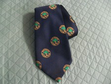 Bing Crosby Pro Am 1960's Necktie - Vintage Pebble Beach Golf Sports History Tie