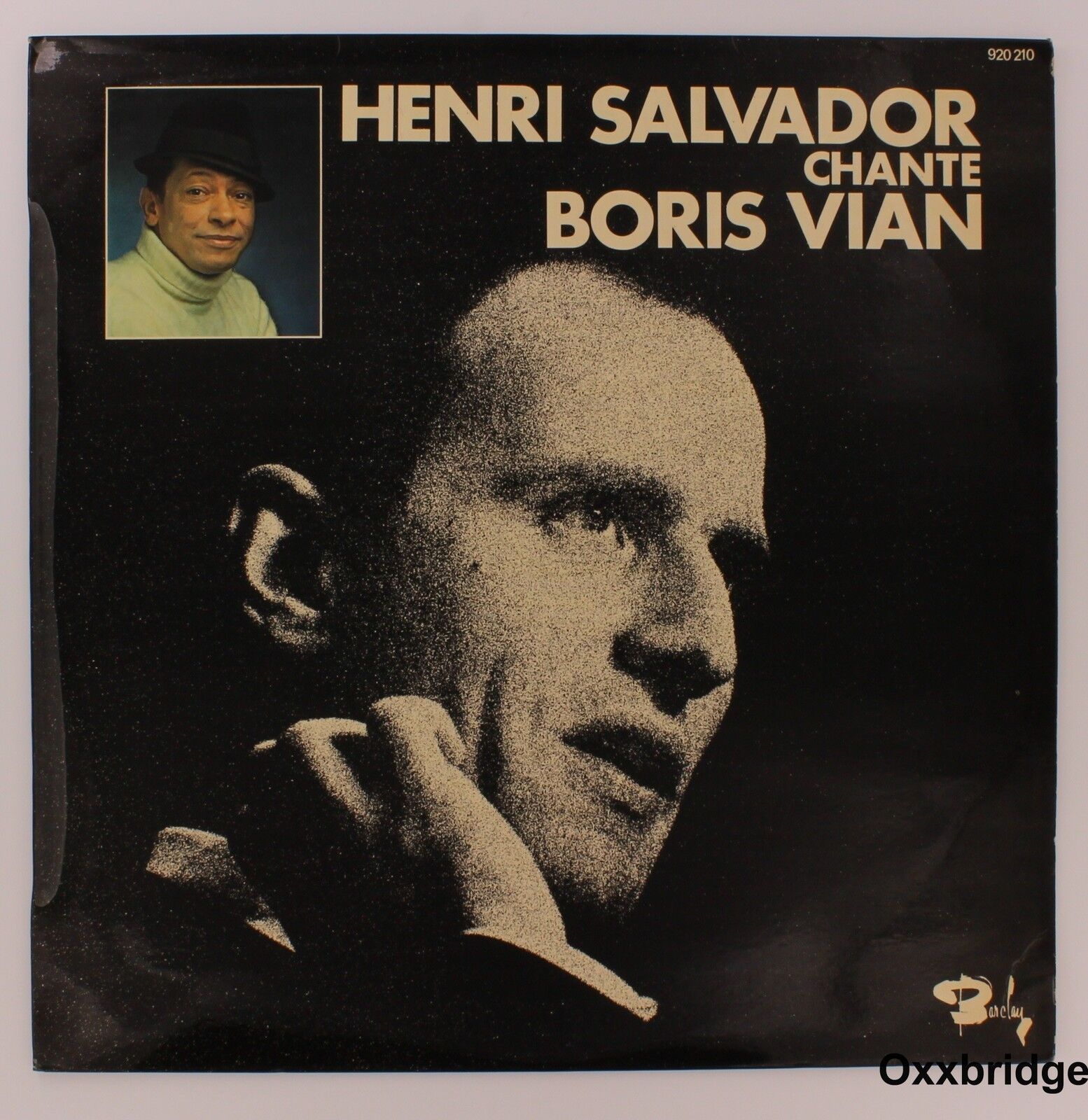 HENRI SALVADOR Chante Boris Vian 1970 Mono BARCLAYS France Calypso Funk