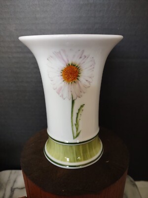 Vintage Villeroy & Boch Ceramic Floral Vase 5.5