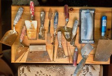 Spachtel GEBRAUCHT verschiedene Größen - 20 Stück
