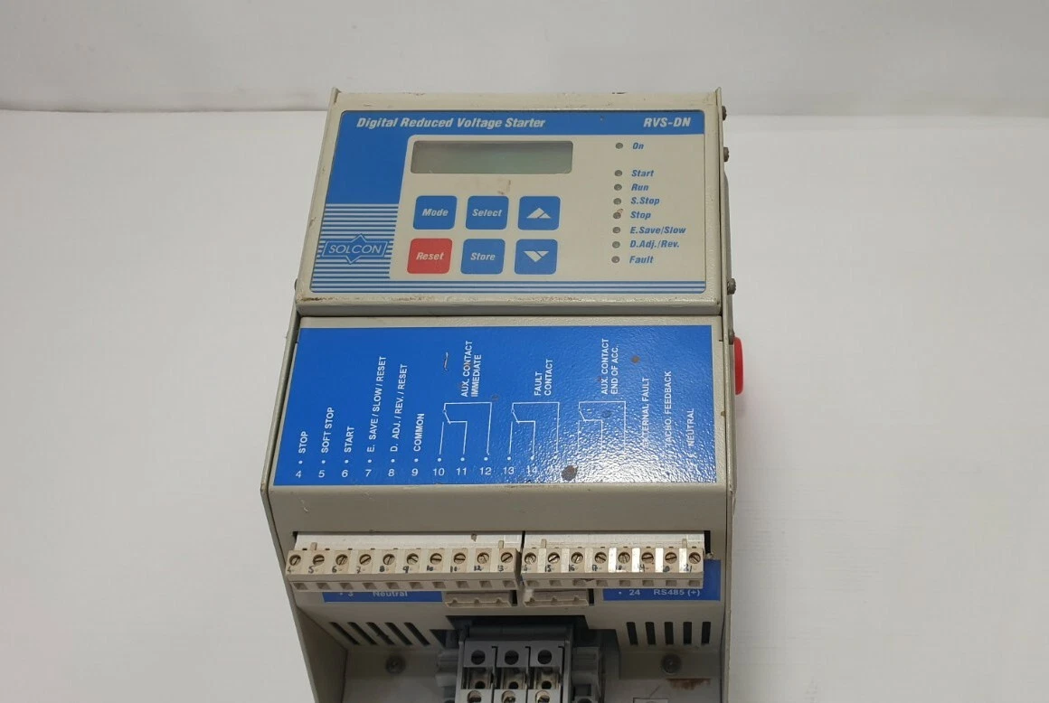 Solcon Digital Reduced Voltage Soft Starter RVS-DN 58-400-110-110-L-H-S 58A