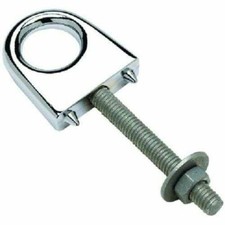 Seachoice Bow Eye Single 3/8" x 3" Chrome #33531
