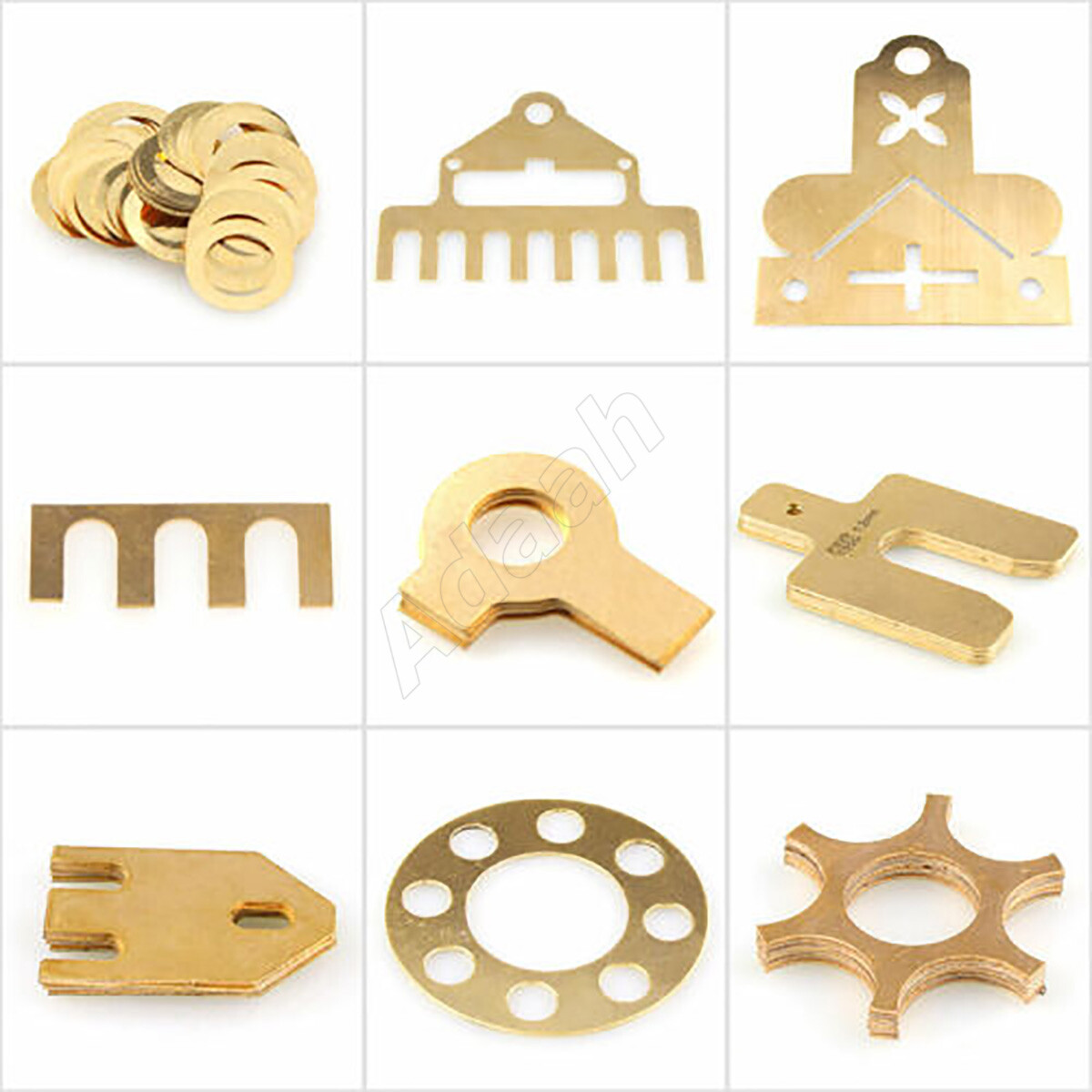 Brass Sheet Plate Roll Metal Foil Thin Panel Thick 0.051mm&Sizes