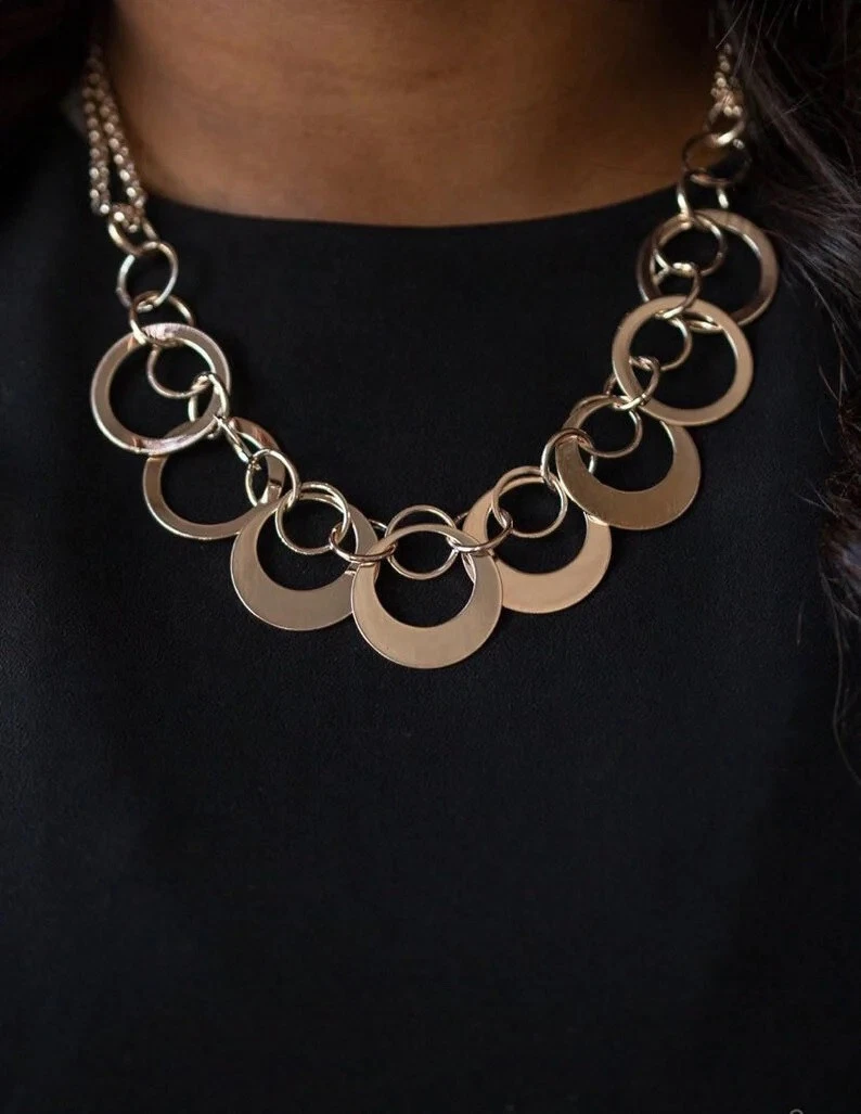 In full orbit copper necklace paparazzi deals