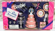 Vintage BARBIE PRETTY TREASURES WEDDING SET Orig. Box 1995 Mattel TOY