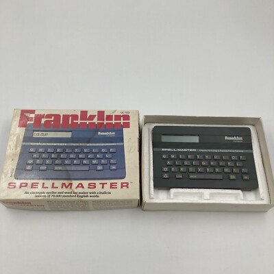Franklin Spellmaster QE-103 elektronische Rechtschreibprüfung mit Box
