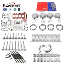 RACEORLY Engine Rebuild Valves CR10:1 Kit For BMW 328i 428i X3 F30 12-17 N20 2.0