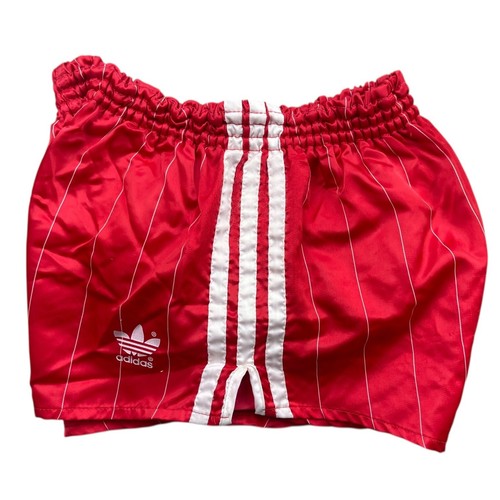 Pantalones Cortos De Colección Adidas Años 80 Nylon T. D4 XS / S Manguera Deportiva Brillante Súper Raro MK2 - Imagen 2 de 9