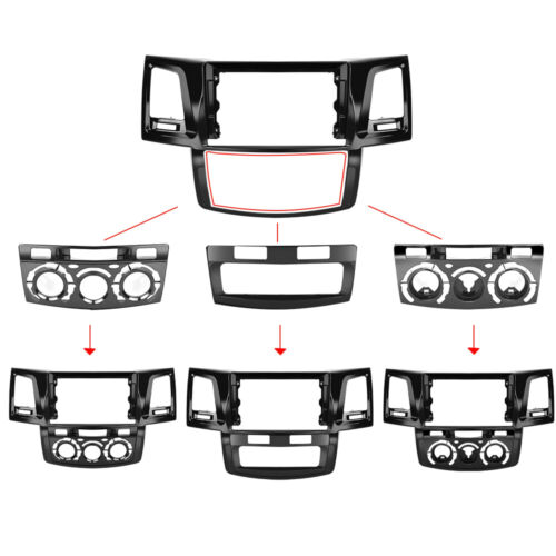 Für Toyota Hilux 2005-2014 Fortuner Autoradio Android 13 GPS WIFI Navi Bluetooth - Bild 15 von 16