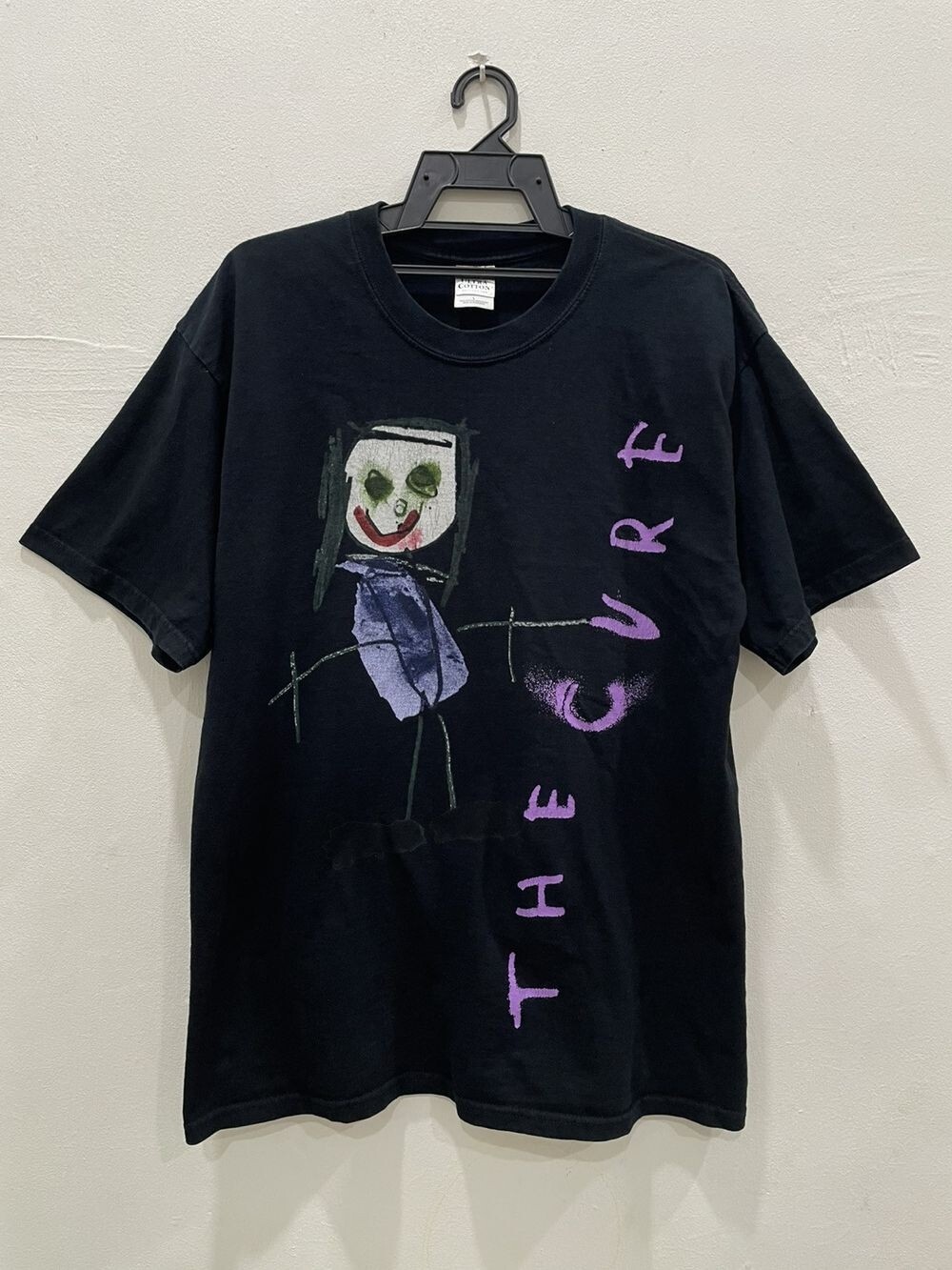 The Cure Punk Rock Band Black Short Sleeve Unisex Tshirt Men Women
