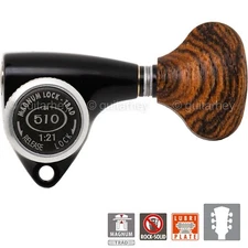 NEW Gotoh SGV510Z-RL5 MGT L3+R3 LOCKING Tuners Set 21:1 Gear Ratio 3x3 - BLACK