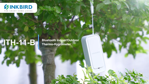 INKBIRD Bluetooth Indoor Thermometer Hygrometer ITH-11-B Temp Humidity Sensor - Video 1 of 1