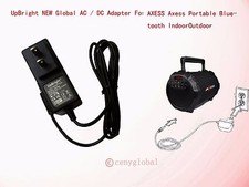 5V AC Adapter For Axess SPBT1034 Portable Bluetooth Indoor/Outdoor Speaker Power