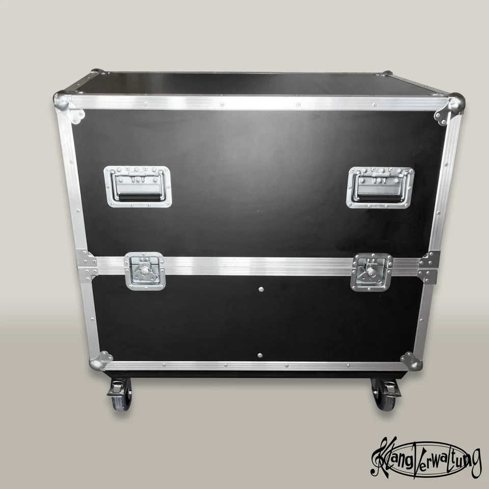 Flightcase für 2x EV ZLX 15P oder ähnlich Lautsprecher Rollencase Transportcase - Bild 2 von 4