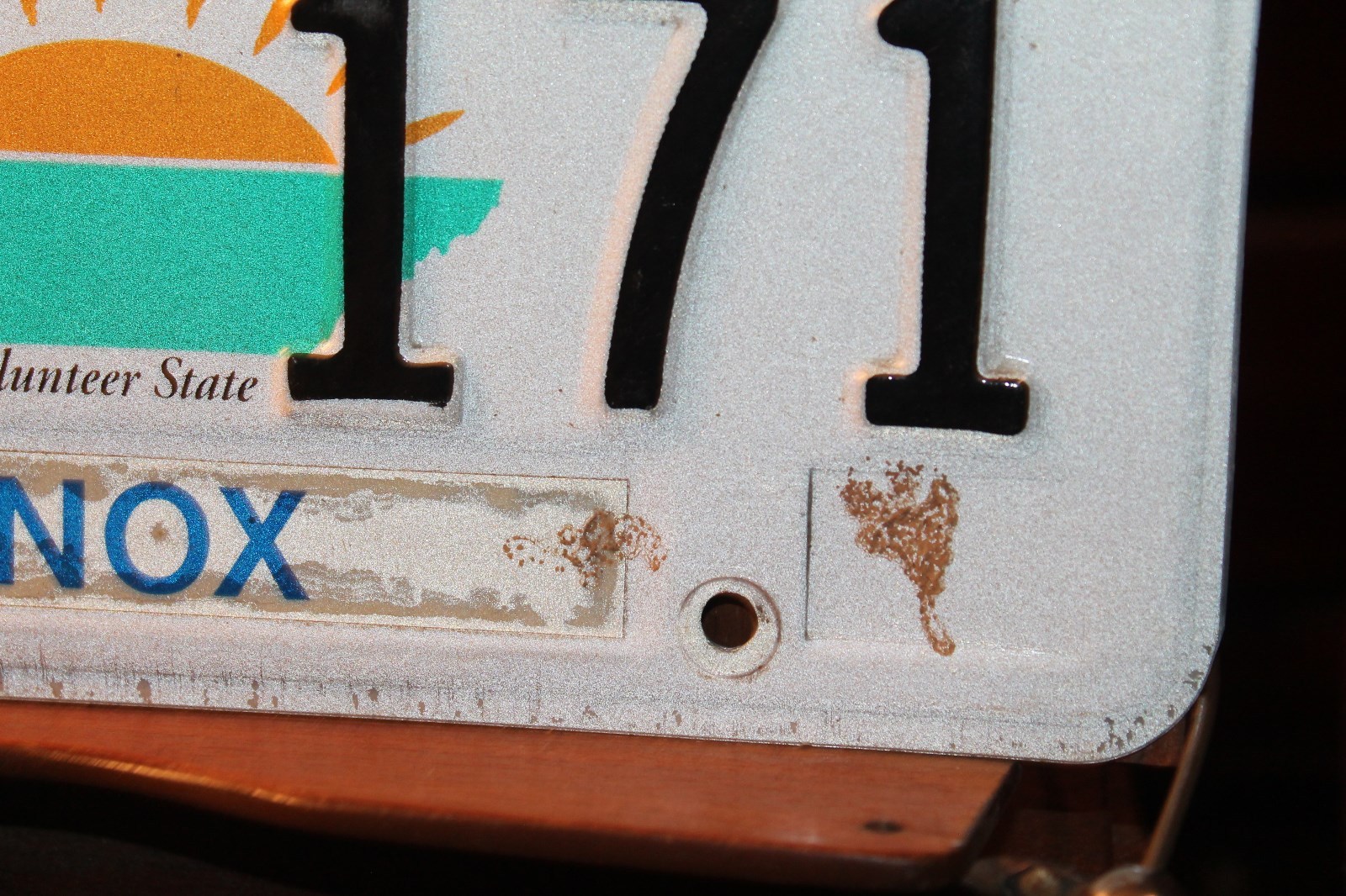 2006 Tennessee License Plate Knox County PSN 171 eBay