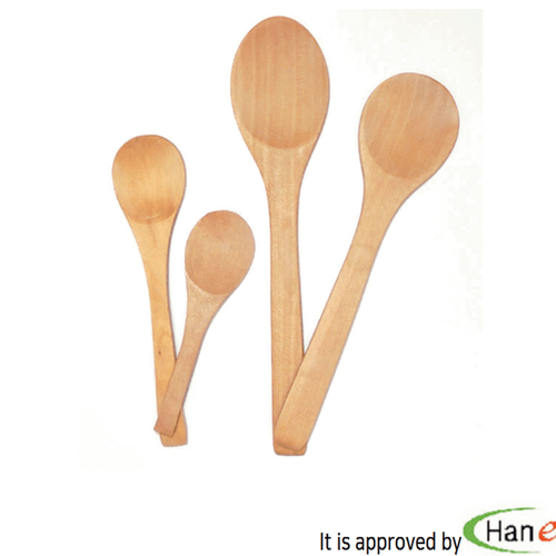 6piece(9/13/15/17cm) Long Handled Wooden Spoon Teaspoon, kitchen Cooking Utensil - Picture 1 of 7