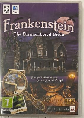 Frankenstein The Dismembered Bride Spiel (PC & Mac) Neu Sealed 