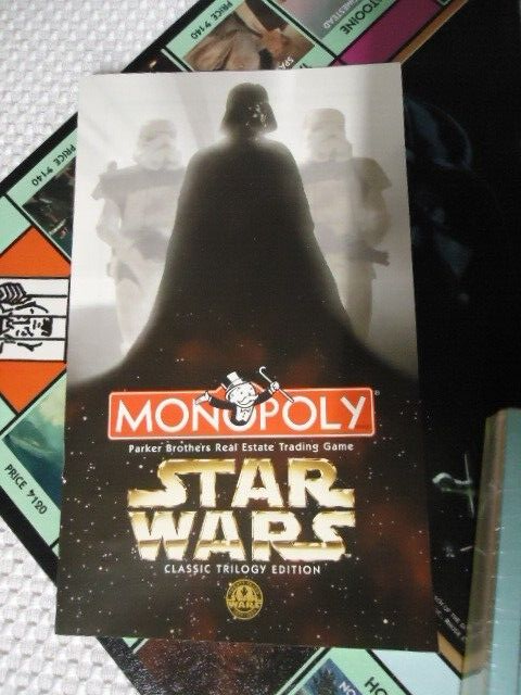 Monopoly Star Wars Classic Trilogy Edition 1997 Complete | eBay