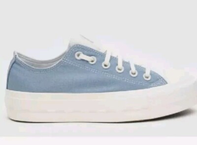 Converse Chuck Taylor All Star Ox Lift UK 6,5 Crafted Indigo Oxide Neu mit Karton